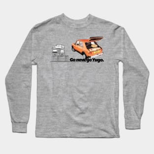 ZASTAVA YUGO - advert Long Sleeve T-Shirt